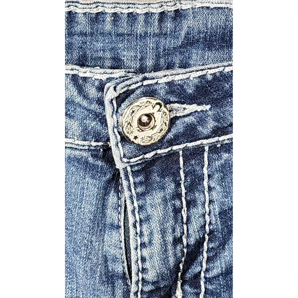 Vintage True Religion Jeans Mens Ricky Big QT Straight Leg Cut Made in‎ USA Y2K